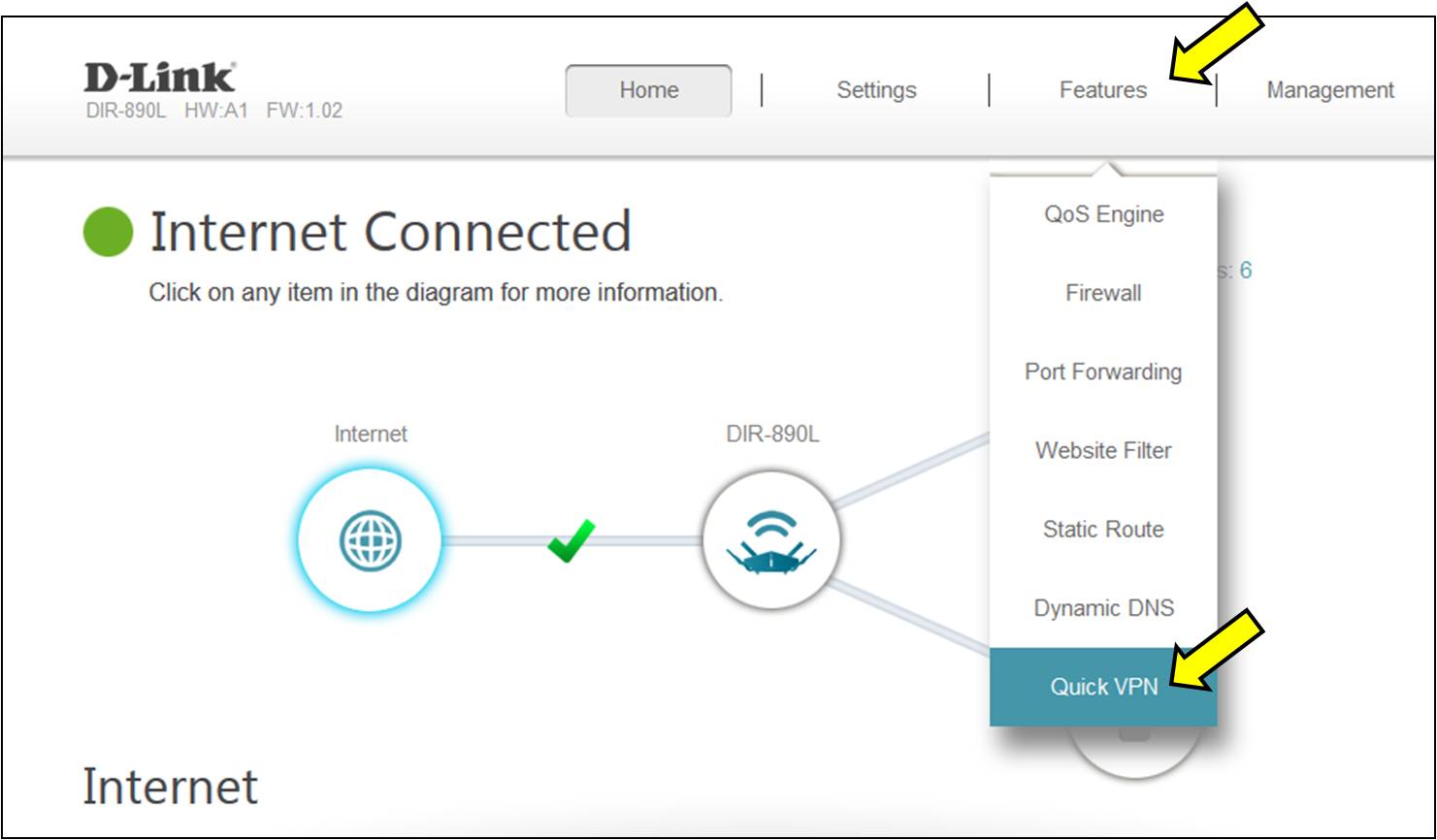 Routeur VPN D-Link DIR-140L – Connexus