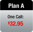 Plan A - 1 call: $32.95