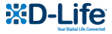 D-Life with Slogan Logo