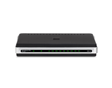 D-Link DIR-130 NetDefend SOHO Ethernet VPN Router, 8-Port 10/100 Switch