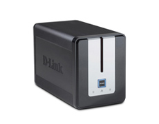 2-Bay Network Storage Enclosure - DNS-323 by D-Link