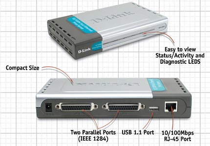 DP-300U Print Server