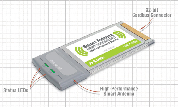 d link wireless laptop network card dwl 650